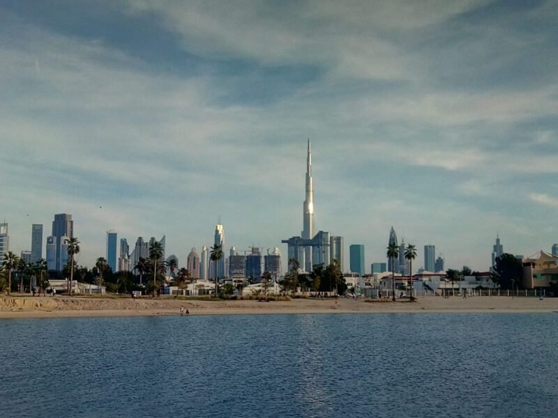 Burj Khalifa View from Jumeirah Beach