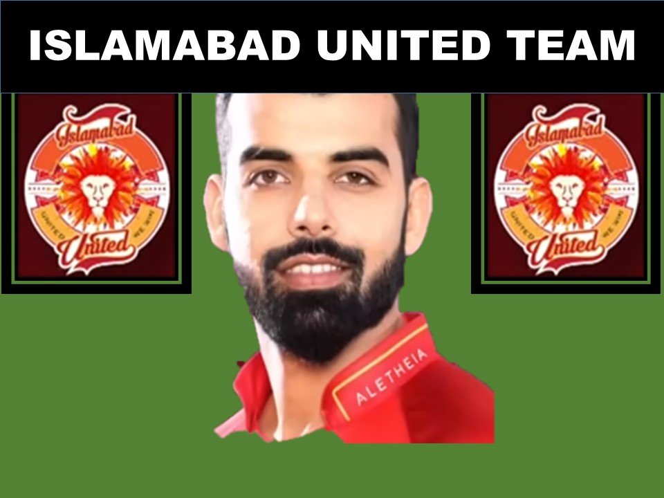 PSL 2024 Islamabad United Squad and Categories